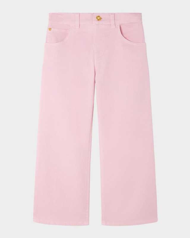 Girl's Stretch Denim Slim Fit Pants, Size 6-14